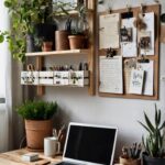 Ejemplo de un organizador de tareas para pared